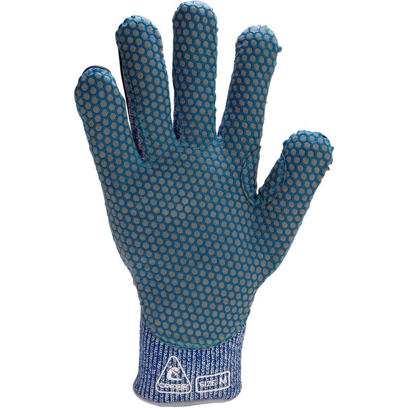 Cressi HEX Grip Gloves, Blue, 2XL