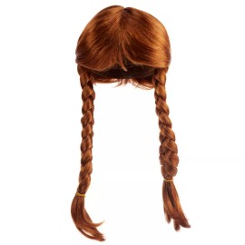 Antina's Set of 2 Antina's Long Carrot Red Braids 15" Doll Wigs