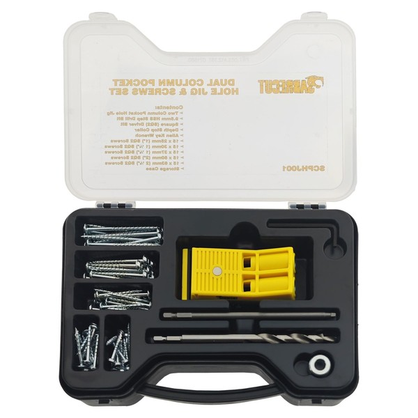 81 x SabreCut SCPHJ001 Dual Twin Column Complete Pocket Hole