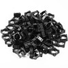 100Pcs 18650 Lithium Battery Holder Kit, Durable Plastic Cylindrical Cell