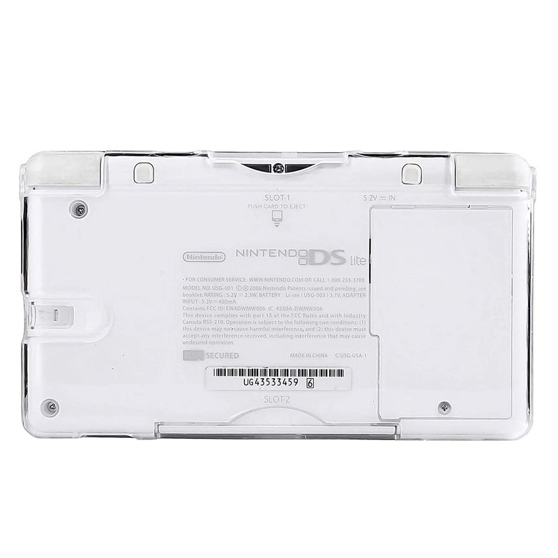 yufulai Protective Case for NDSLite Protective Cover Clear Protective Frame