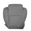 SecosAutoparts Driver Side Bottom Replacement Leather Seat Cover Graphite Gray