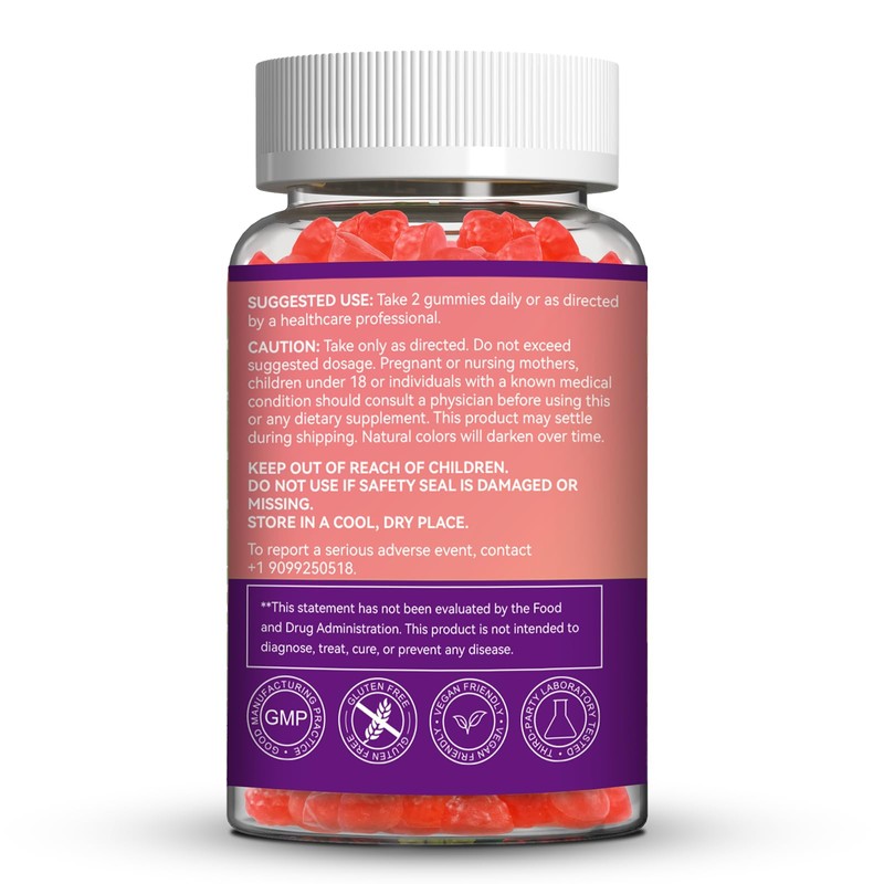 Potassium Gummies,Chewable Potassium Supplement 1000mg for Adults, Support Leg Cramps