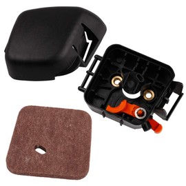 HUSWELL Air Filter & Cover Housing kit for Stihl FS38 FS45 FS46 FS55 FC55 FC55DZ FC55Z HL45 HL45Z HL45DZ KM55 KM55C KM55R String Trimmer Weed Eater