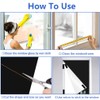 Portable Blackout Blind 100% Blackout Blinds Curtain for Window with