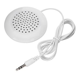 Mini Speaker, Portable 3.5mm Plug Stereo Pillow Speaker Laptop Speakers Wired for MP3 MP4 Player Mobile Phone FBK