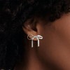 Bow Earrings for Women Gold Bow Stud Earrings Dainty Bowknot