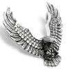 Schmuck-Checker Stainless Steel Pendant Eagle Solid Silver Eagle Necklace Byzantine