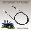 VAINELY 5UG-26311-10-00 Throttle Cable Compatible with Yamaha for Rhino 450