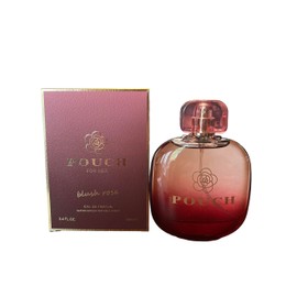 United Scents POUCH BLUSH ROSE for Her Eau de Parfum, 3.4 Fl Oz, Notes: Bergamot, Red Currant, Rose