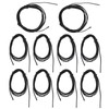 10Pcs NTC Thermistor Temperature Sensor Probe Drop Shaped Tip Epoxy