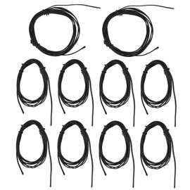 10Pcs NTC Thermistor Temperature Sensor Probe Drop Shaped Tip Epoxy Resin Connector 2meter5K B3950