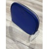 La Mer Women's Blue Travel Makeup Bag Pouch - NEW