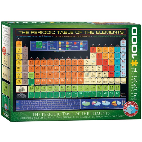 EuroGraphics Periodic Table of Elements 1000 Piece Puzzle