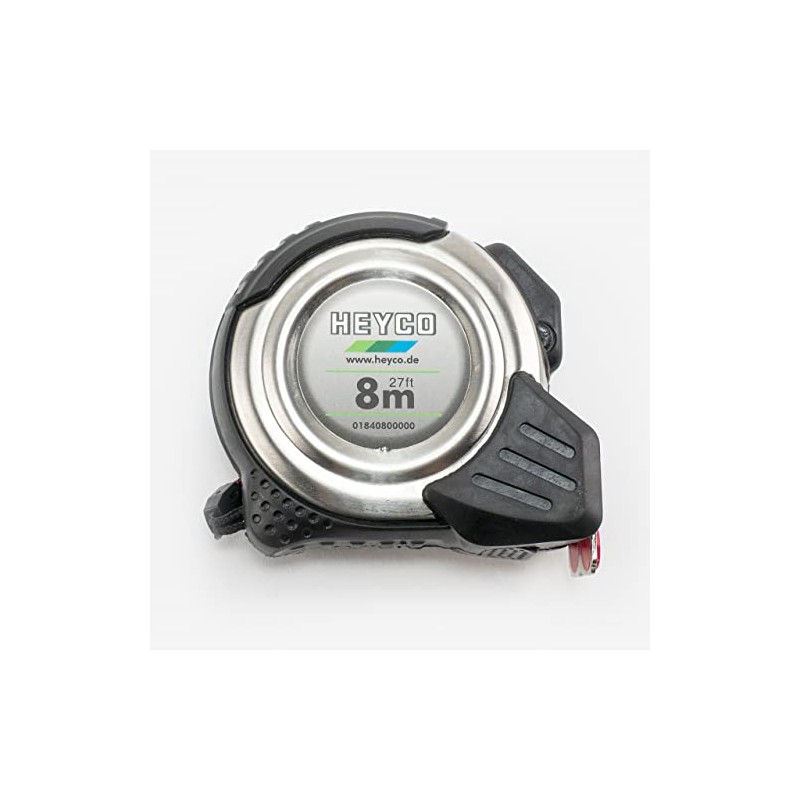 Heyco Stainless Tape Measure, 8m/27'