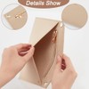 WADORN 1 Set Purse Organizer Insert Conversion Kit with Gold