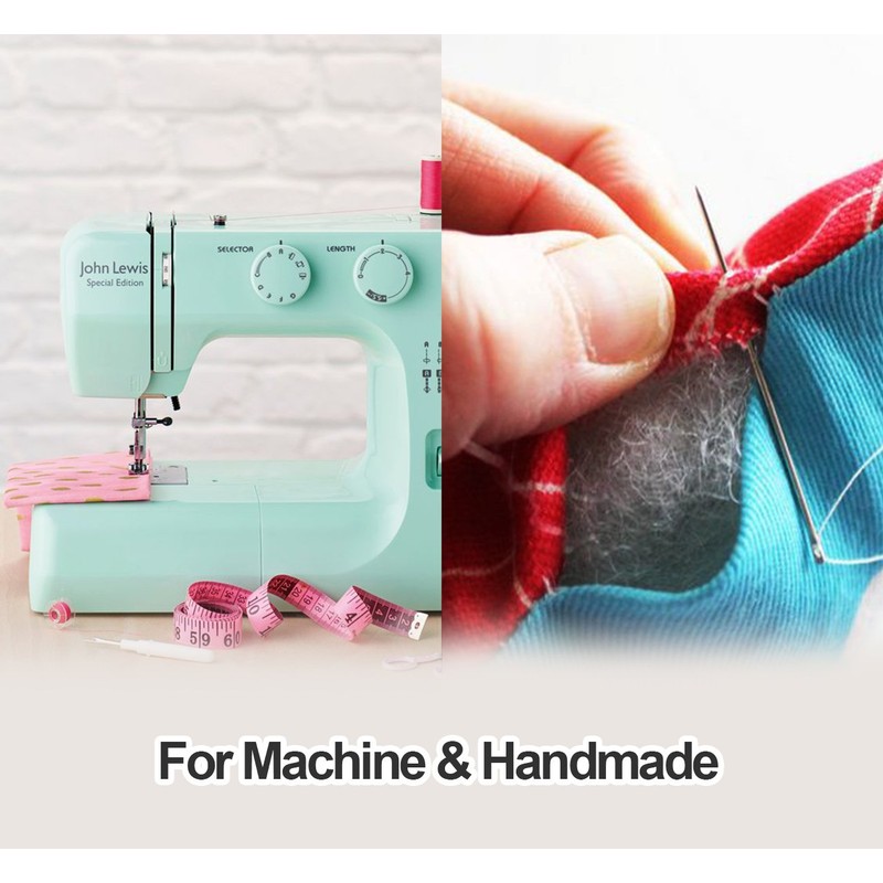 ilauke 4 Cones Overlock Sewing Thread 40/2 Each 3000 Yard