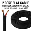 Automotive Flat Twin 2 Core Cable 12V/24V Thin Wall Wire