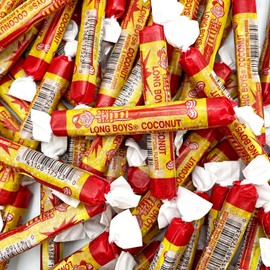 Smarty Stop Long Boys Coconut Caramel Chewy Candy Individually Wrapped (3 Pound (Pack of 1))