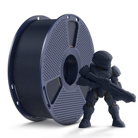 PLA/ PLA+/PLA META 1KG Standard Filament Neatly Wound 1.75mm ±0.02mm Accuracy Springtok for Easter day Mother‘s day gift print for fun:_PLA+ Midnight