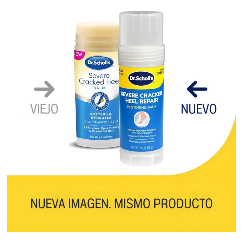 Bálsamo Dr. Scholl's Hidratante Reparador Talones 70 G