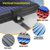 Solar Panel Mount Mounting Set for 2 Modules, 12 cm