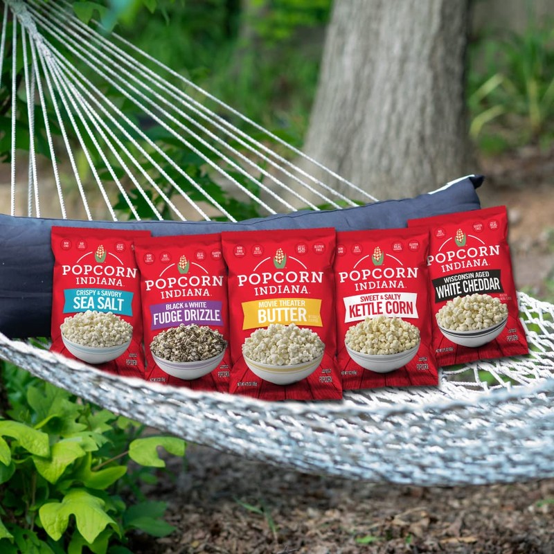 Popcorn, Indiana Sea Salt Popcorn (6 Count - 2.1 Oz