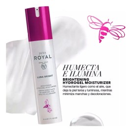 Jafra Royal Luna Bright Crema Hidratante Hidrogel Aclarador Mixta Día/noche
