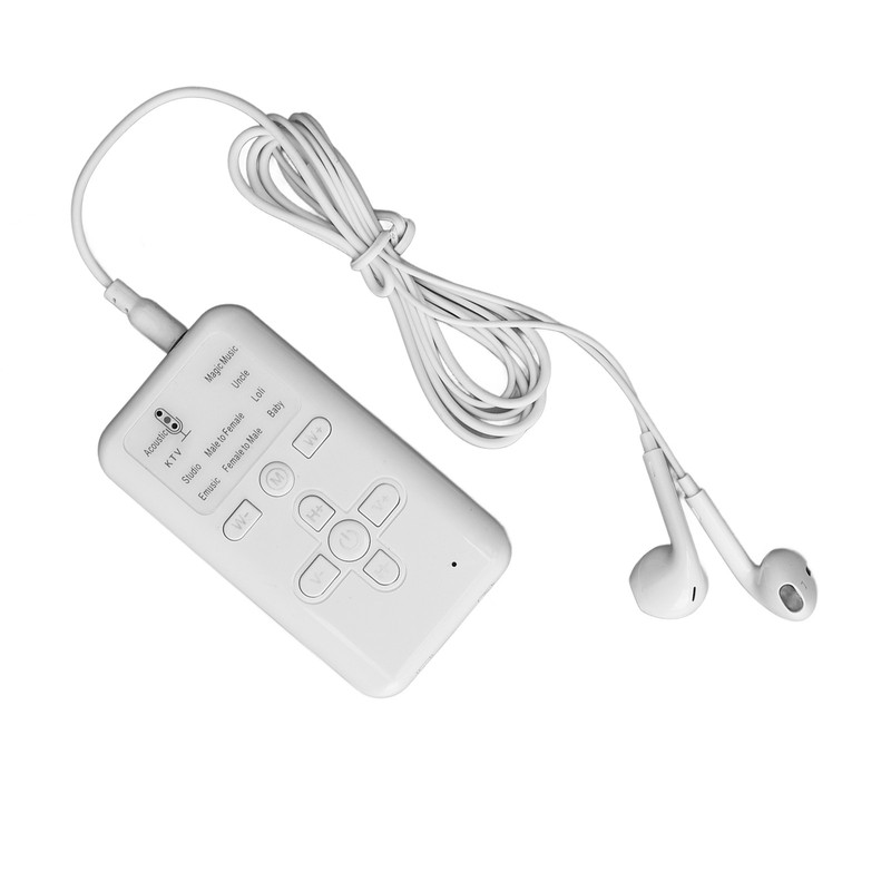 Live Sound Card Voice Changer 8 Sound Effects Plug and