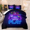 NINENINE NINENINE Boys Gaming Bedding - Twin Set With 1