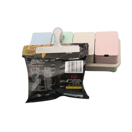 Stainless Steel Chip Bag Sealer Clips, Kitchen Home Office Usage (5, L)