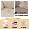 PrinceDeco Waterproof Couch Cover Slipcovers for Couches and Sofas,Stretch Loveseat