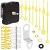 Keadic 16Pcs High Torque Long Shaft Quartz Clock Mechanism Kit