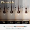 ALAMPEVER 12 Pack Chandelier Light Bulbs 100 Watt Equivalent, 800LM