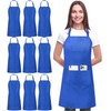 Utopia Kitchen 10 Pack Bib Apron, Unisex Adjustable Aprons with
