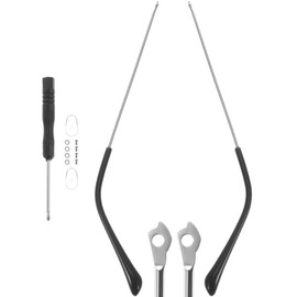iplusmile - anteojos de repuesto de metal para patillas y brazos, piernas, anteojos de sol para brazo, patillas y piezas de reparación