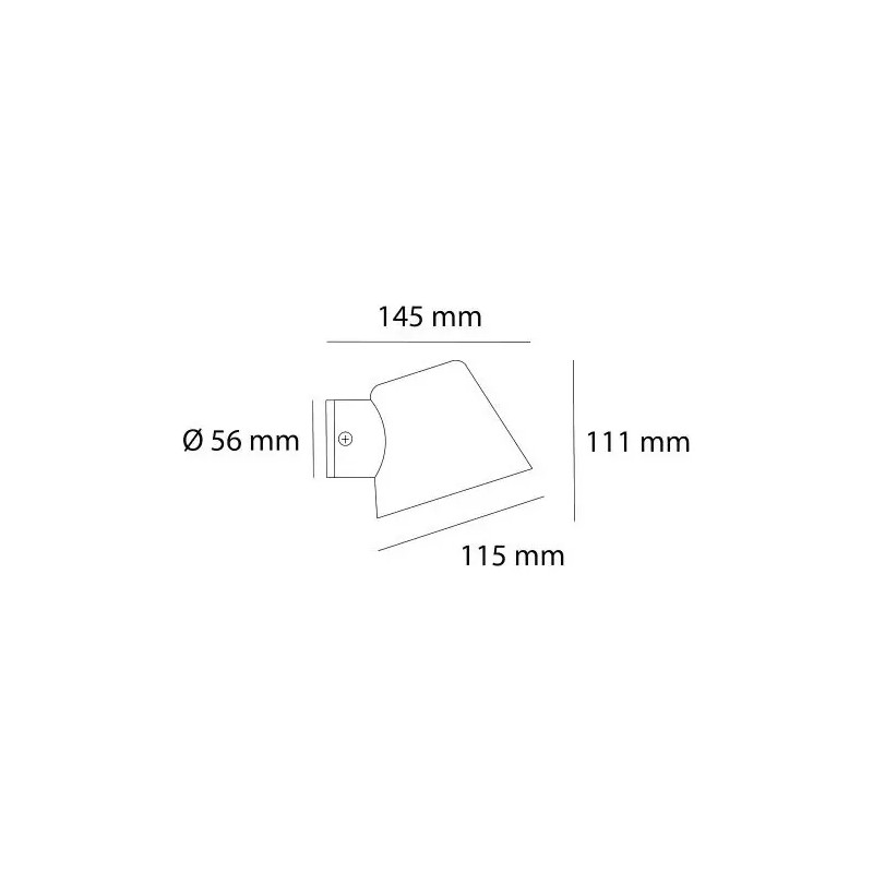 Aurolighting Luminario De Exterior Para Sobreponer Ae1510n Aurolighting