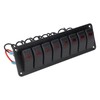 8 Gang Rocker Switch Panel LED Backlit On Off Switch