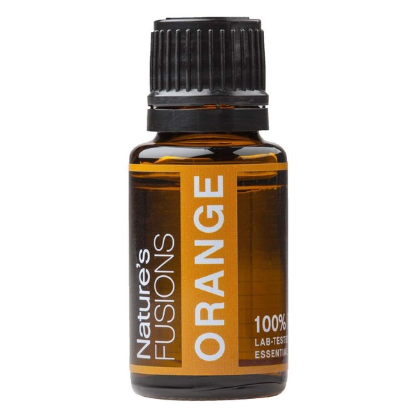 Natures Fusions - Orange Pure Essential Oil - 15mL