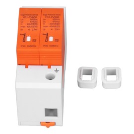 DC Surge Protector Visual Alarm Window Modular Design Protective Arrester Device for Solar System 2P 500V