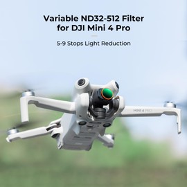 K&F Concept Mini 4 Pro Variable ND32-512 (5-9 Stop) ND Filter Compatible with DJI Mini 4 Pro, 28 Multi-Coated Mini 4 Pro Accessories