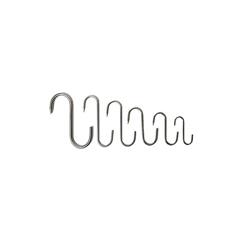 Butcher Hooks, Meat Hooks, Smoking Hooks, Wild Hooks, Stainless Steel