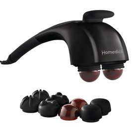 HoMedics Twin Percussion Pro Dual Node Massager with Heat
