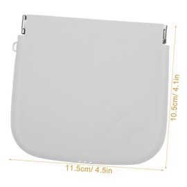 PACKOVE Silicone Makeup Bag Set of 2 Small Travel Cosmetic Pouches for Women Cute Coin Purse for Organizing Toiletries and Essentials Portable Mini Storage Bags