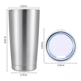 Domicare Termo 20 Oz Vaso Acero Inoxidable Domicare Rambler 1 Pieza