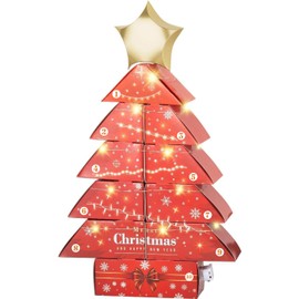 Boxes Tree Decorations, Gift Box, Christmas Lighted Gift Boxes, Red Gift Box, Christmas Tree Present Box with Led Light, DIY Christmas Candy Box, Cookie Box, 20x14x2.6in