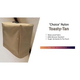 DCFY Ultimate Guitar Amplifier Cover for Boss Cube Bass LX Amp | Choice Waterproof Fabric: Toasty-Tan| Made in the US