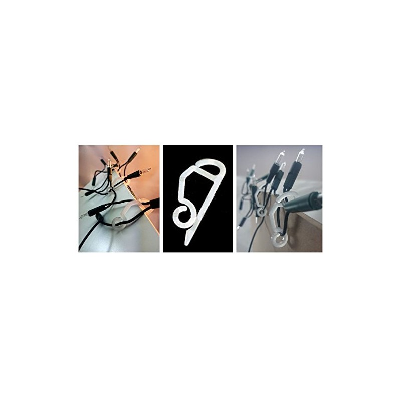 50 Outdoor Light Hooks Clips Christmas Xmas Decoration Home Garden