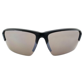 Epoch Eyewear Midway Motorcycle Sunglasses Sports Glasses Black Frame with High Clarity Brown Lens