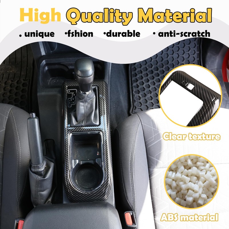 CHEAYAR Gear Shift Panel Trim Cover Compatible with Toyota Tacoma